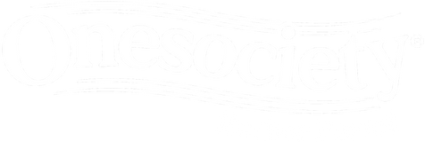 One society barber portal logo white