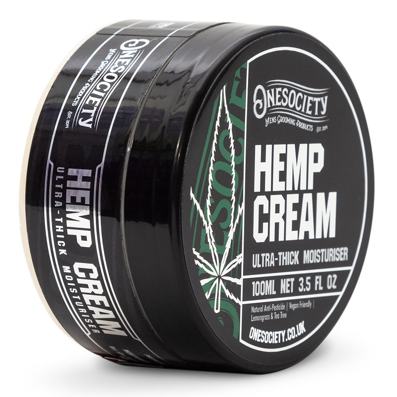 Hemp cream vegan and made for barber clients wholesale products in the UK
