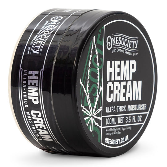 Hemp cream vegan and made for barber clients wholesale products in the UK