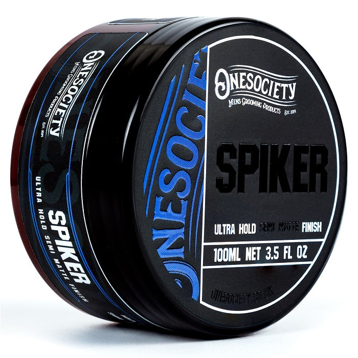 Flexible and Strong Hold Styling Crème Made In UK for Barbershop Stock Spiker
