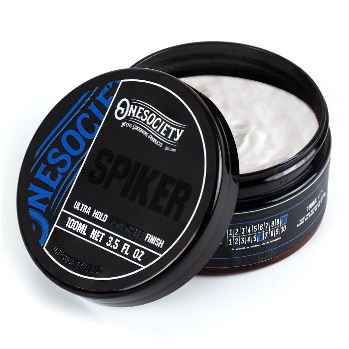 An extreme hold styling crème that will enable the user almost absolute freedom to create. Exceptionally strong, and yet can be gentle and flexible depending on how you apply. Spiker Extreme Hold Hair Styling Product. Barber Wholesale, Made In the UK