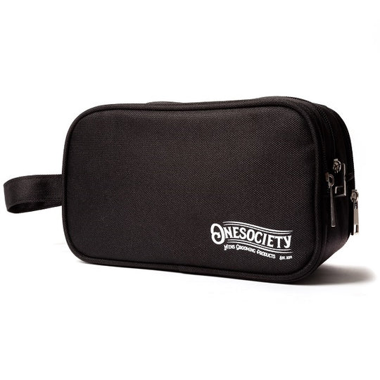Our wash bag/toiletry bag is a perfect choice for your customers. Carry their essentials in this premium waterproof Wash Bag | Toiletry Bag, Made In The UK. Wholesale Barbershop Products